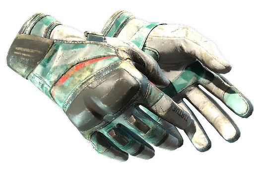 ★ Moto Gloves | Spearmint (Well-Worn)