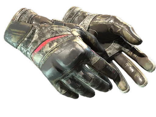 ★ Moto Gloves | Boom! (Well-Worn)