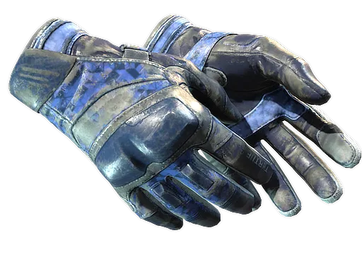 ★ Moto Gloves | Polygon (Well-Worn)