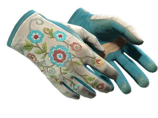 ★ Driver Gloves | Garden (Well-Worn)