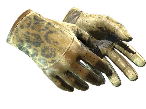 ★ Driver Gloves | Queen Jaguar (Well-Worn)