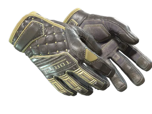 ★ Specialist Gloves | Chocolate Chesterfield (Battle-Scarred)