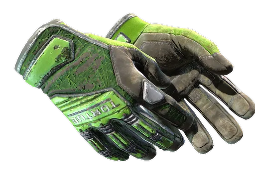 ★ Specialist Gloves | Emerald Web (Well-Worn)