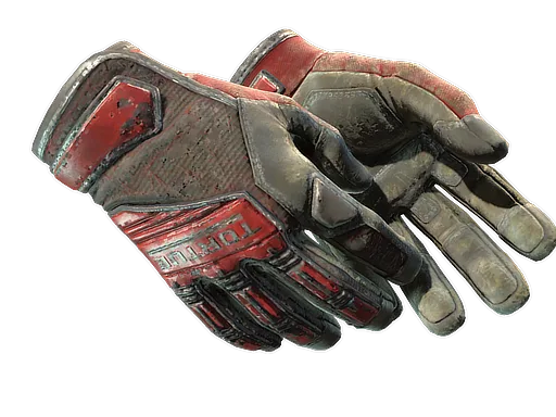 ★ Specialist Gloves | Crimson Web (Well-Worn)