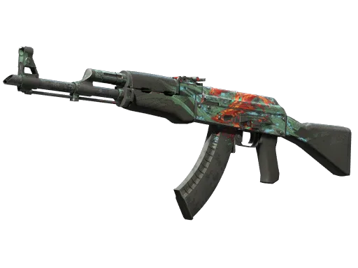 StatTrak™ AK-47 | Aquamarine Revenge (Battle-Scarred)