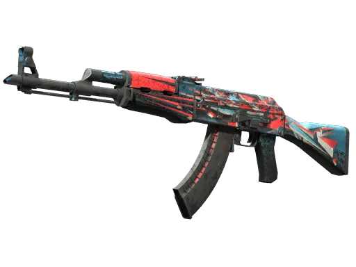 StatTrak™ AK-47 | Point Disarray (Well-Worn)