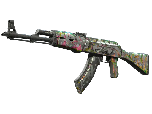AK-47 | Head Shot (Well-Worn)
