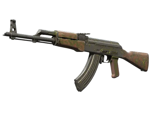 AK-47 | Olive Polycam (Well-Worn)