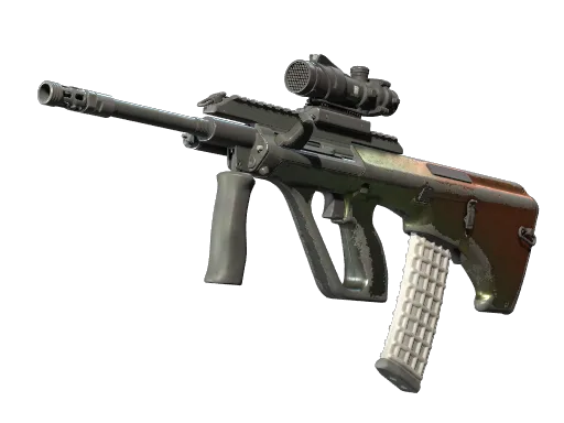 AUG | Amber Fade (Well-Worn)