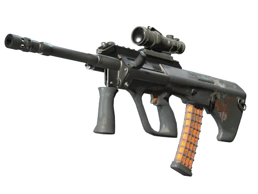 AUG | Amber Slipstream (Well-Worn)
