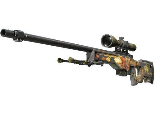 AWP | Dragon Lore (Well-Worn)