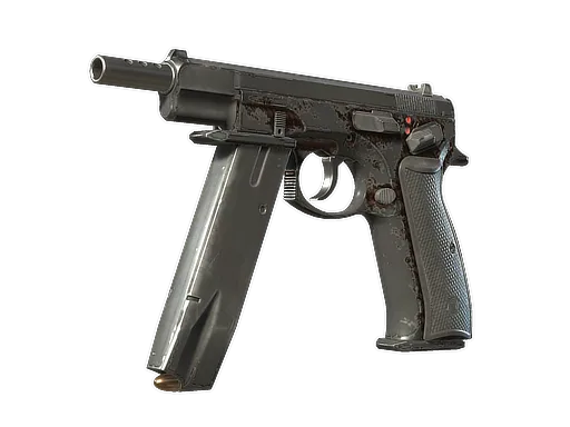 CZ75-Auto | Copper Fiber (Well-Worn)