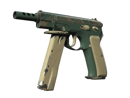 CZ75-Auto | Green Plaid (Field-Tested)