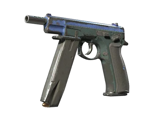 CZ75-Auto | Indigo (Well-Worn)
