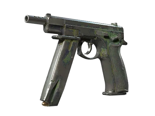 CZ75-Auto | Jungle Dashed (Well-Worn)