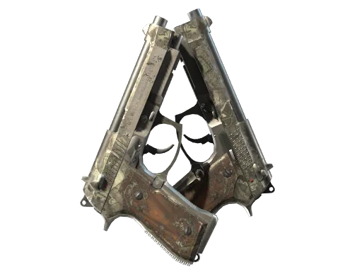 Dual Berettas | Heist (Well-Worn)