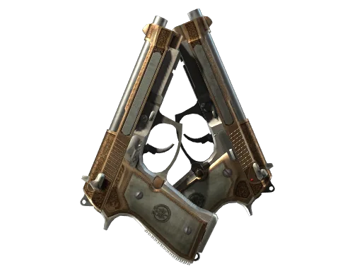 Dual Berettas | Cartel (Well-Worn)