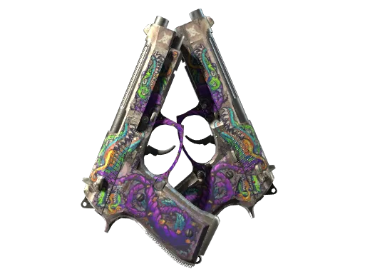 Dual Berettas | Flora Carnivora (Well-Worn)