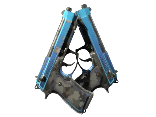 StatTrak™ Dual Berettas | Urban Shock (Field-Tested)
