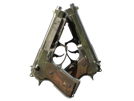 Dual Berettas | Retribution (Well-Worn)