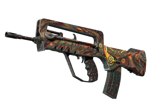 StatTrak™ FAMAS | Eye of Athena (Field-Tested)