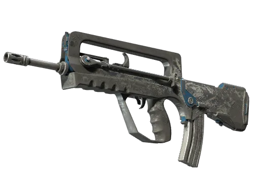 FAMAS | Halftone Wash (Well-Worn)