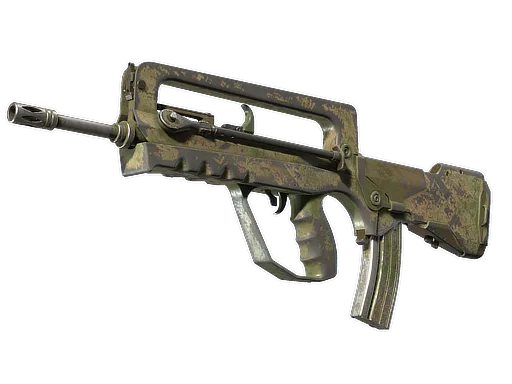 FAMAS | Palm (Battle-Scarred)