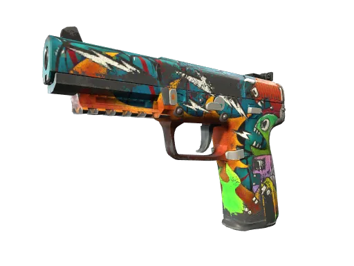 Five-SeveN | Angry Mob (Well-Worn)