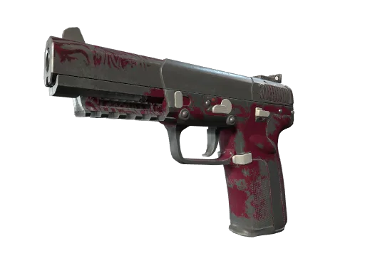 Five-SeveN | Crimson Blossom (Battle-Scarred)
