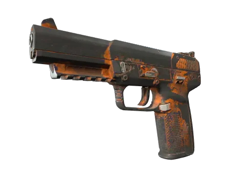 Five-SeveN | Orange Peel (Well-Worn)
