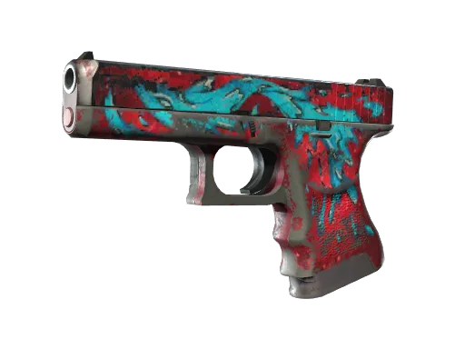 Glock-18 | Water Elemental (Well-Worn)