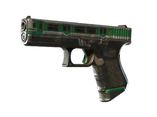 Glock-18 | Green Line (Well-Worn)