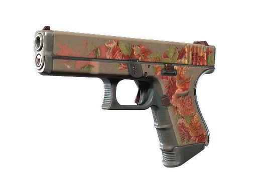 Glock-18 | Coral Bloom (Well-Worn)