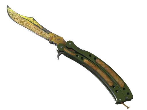 ★ Butterfly Knife | Lore (Well-Worn)