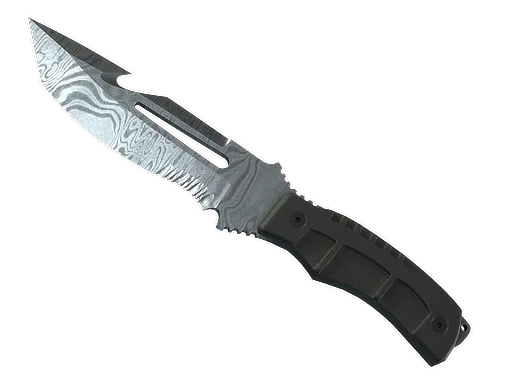 ★ Survival Knife | Damascus Steel (Field-Tested)