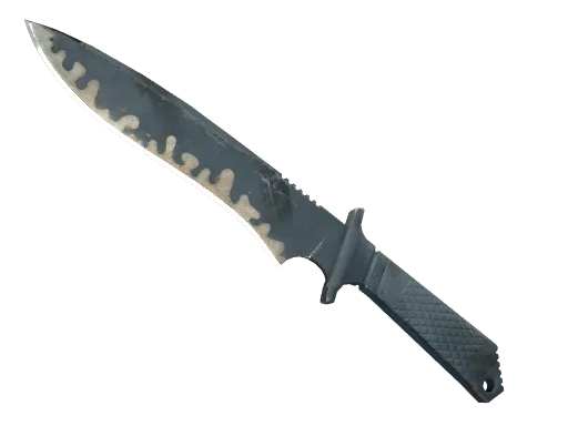 ★ Classic Knife | Night Stripe (Well-Worn)