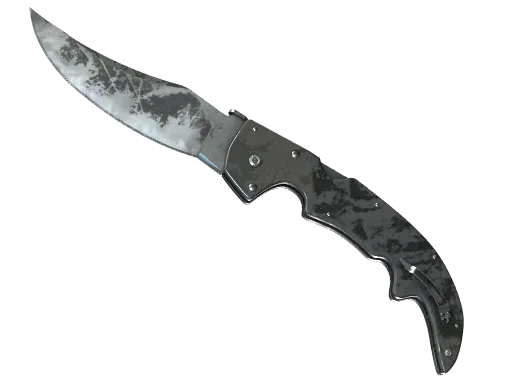★ Falchion Knife | Night (Well-Worn)