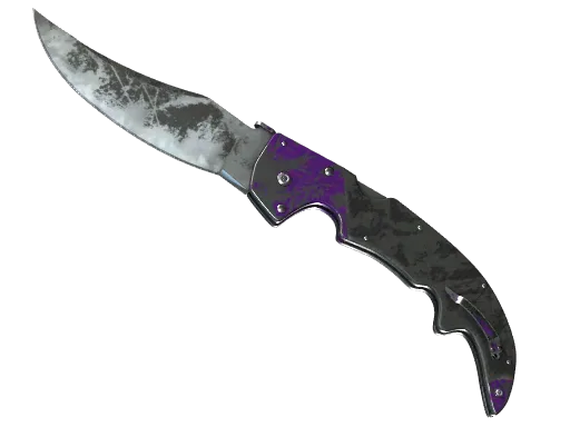★ Falchion Knife | Ultraviolet (Well-Worn)