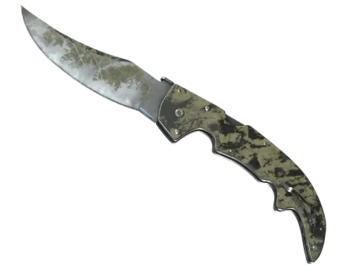 ★ StatTrak™ Falchion Knife | Safari Mesh (Well-Worn)