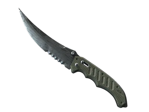 ★ Flip Knife | Damascus Steel (Field-Tested)