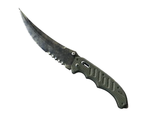 ★ Flip Knife | Stained (Well-Worn)
