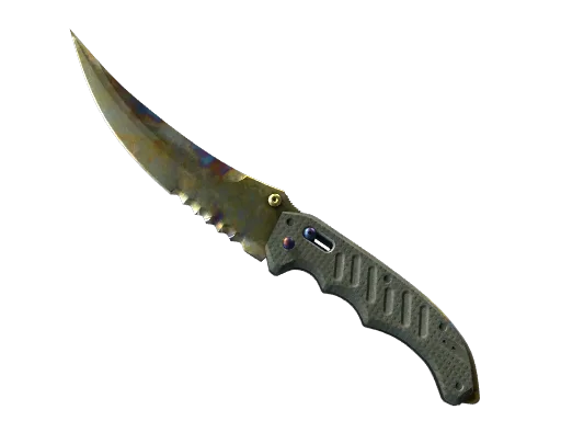 ★ Flip Knife | Case Hardened (Well-Worn)