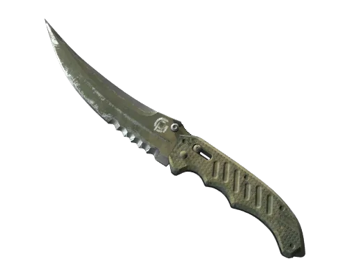 ★ Flip Knife | Safari Mesh (Well-Worn)