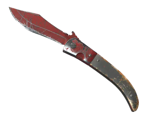 ★ Navaja Knife | Crimson Web (Well-Worn)