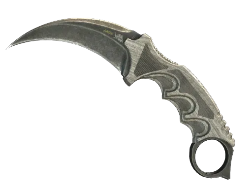 ★ Karambit | Black Laminate (Well-Worn)