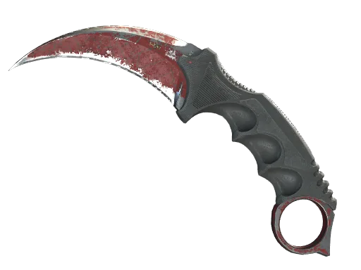 ★ Karambit | Crimson Web (Well-Worn)