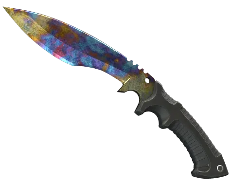 ★ Kukri Knife | Case Hardened (Well-Worn)