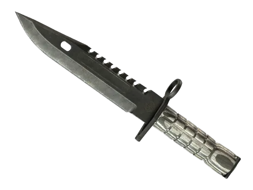 ★ M9 Bayonet | Black Laminate (Well-Worn)