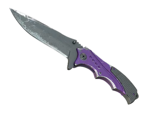 ★ Nomad Knife | Ultraviolet (Well-Worn)