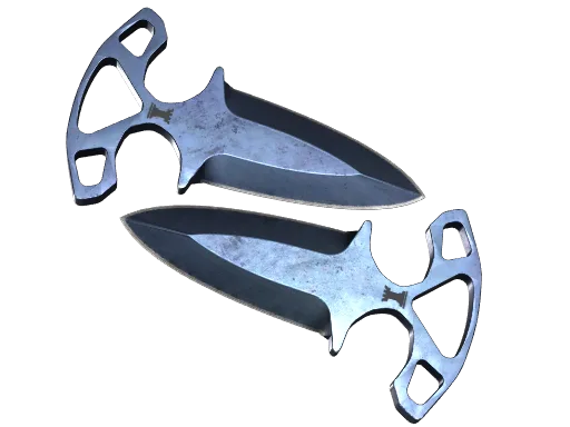★ StatTrak™ Shadow Daggers | Blue Steel (Well-Worn)